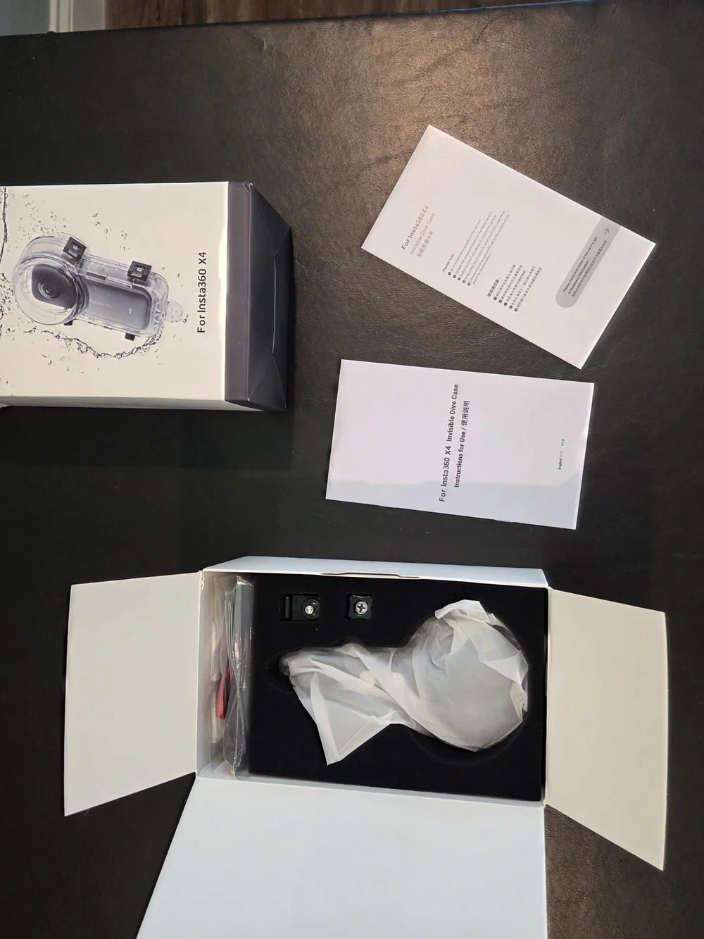 Insta360 X4 Invisible Dive Case – NEW Waterproof 50m Underwater Housing Only
